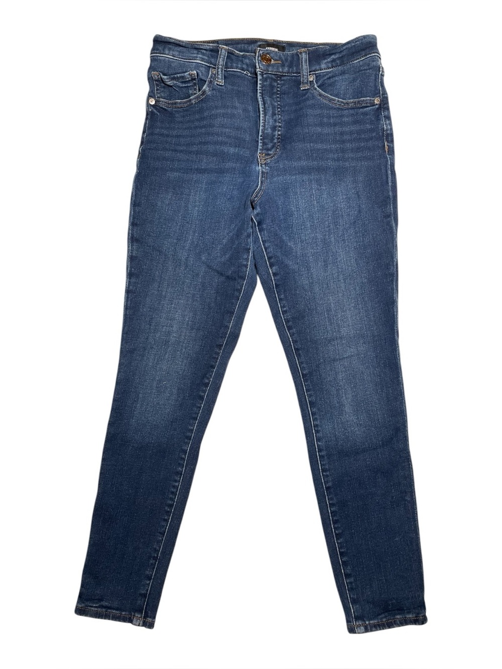 Express Skinny Mid Rise Jeans. Size 6S.